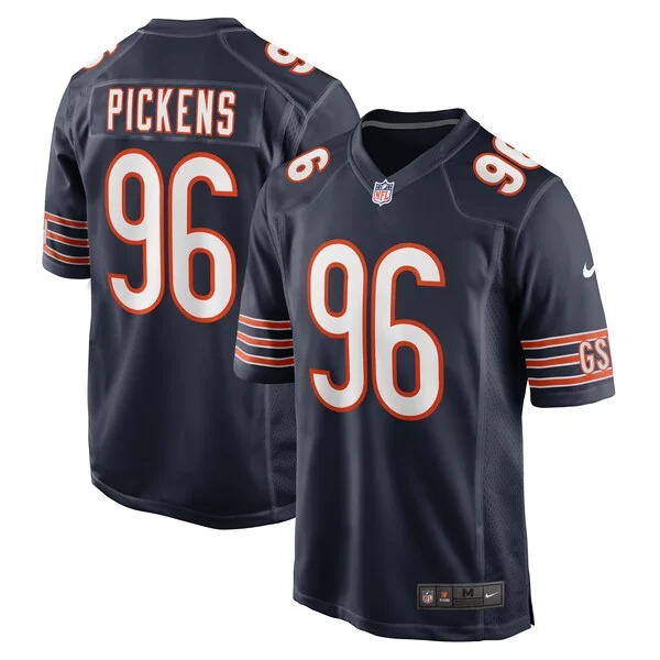None Zacch Pickens Game Jersey - Navy | NFL Player Jersey | NFL Footba