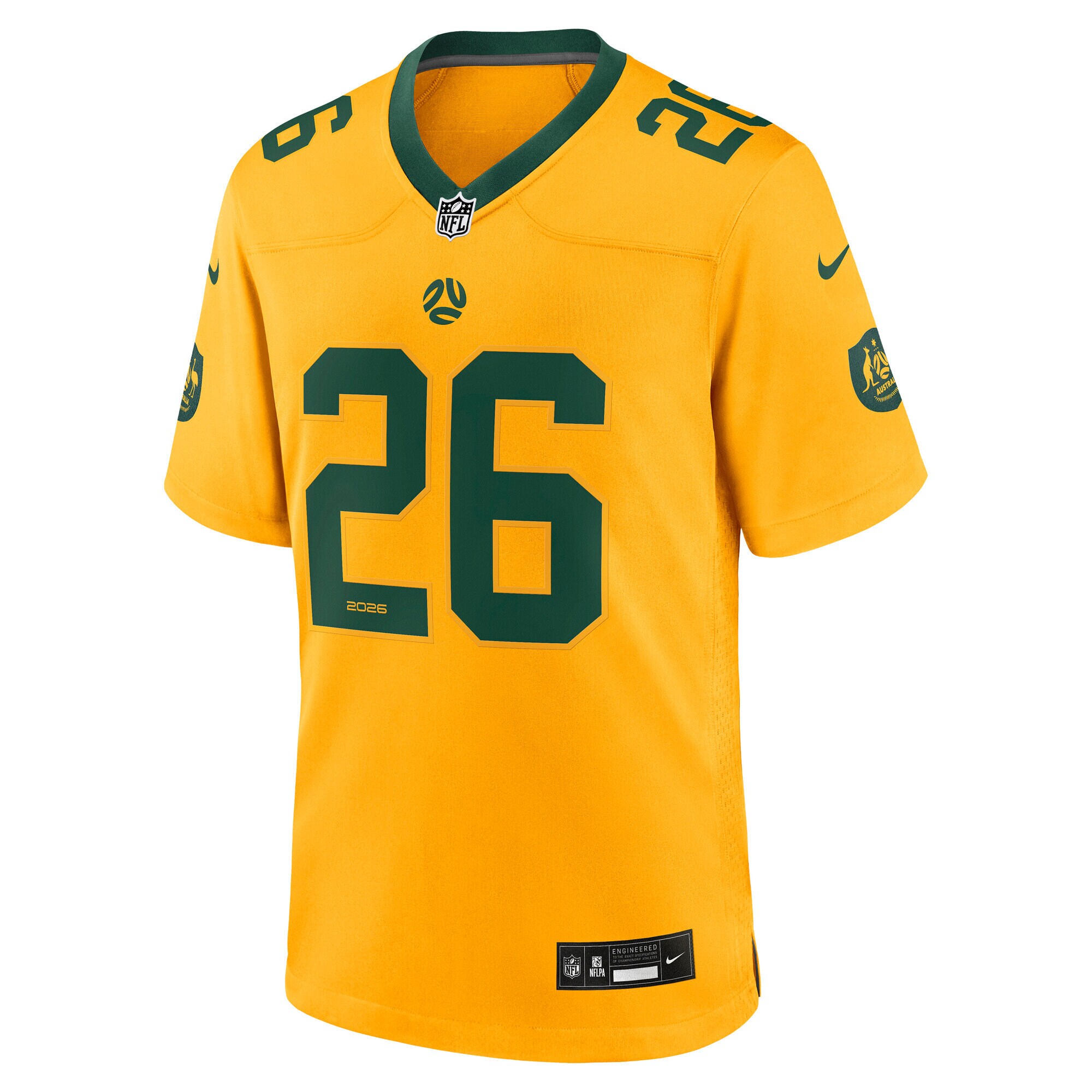 [SJH] Australia National Team x NFL Game Jersey - Gold