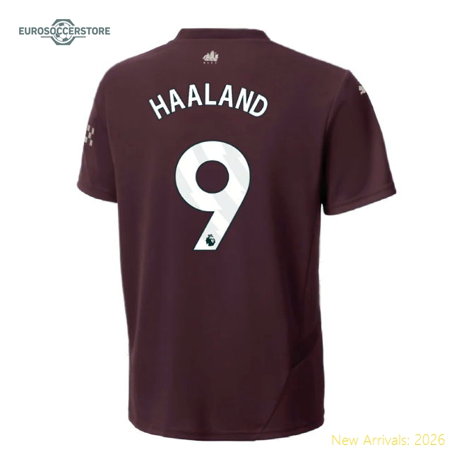 Child-friendly Man City Kids Jersey Haaland 2024-2025 Technology