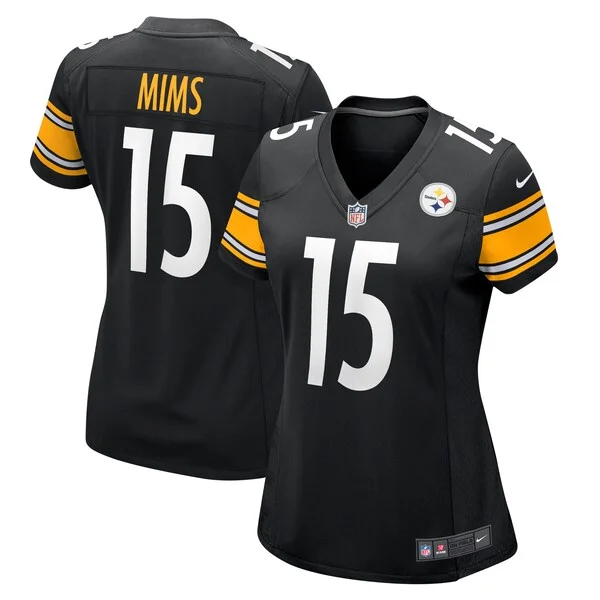 Top-Grade PIT Steelers Game Jersey - Black | NFL Fan Apparel