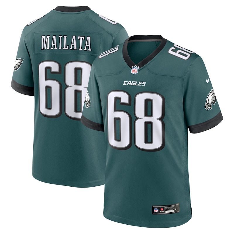 None Jordan Mailata Philadelphia Eagles Powerful Collector's Item