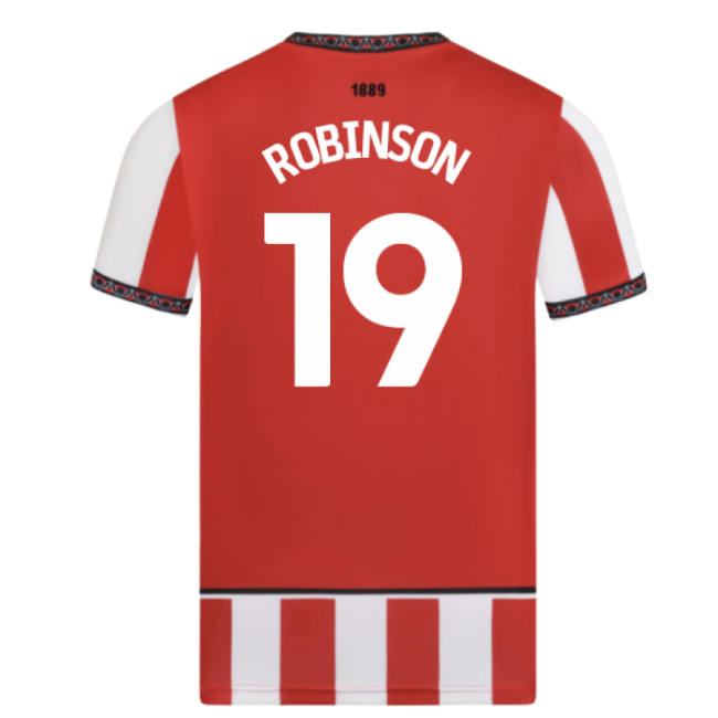 Premium Quality Football Sheffield United Home Shirt Robinson #19 ...