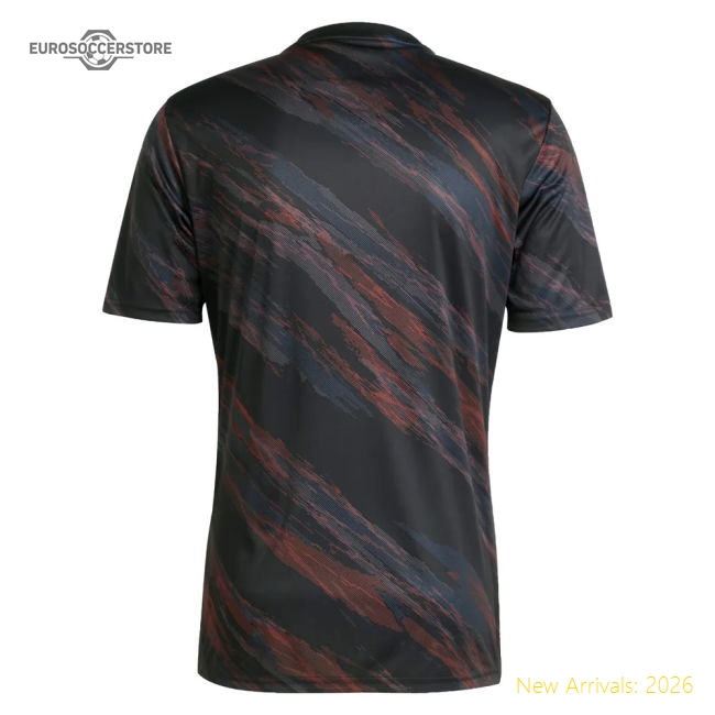 Official 2025-2026 Bayern Munich Pre-Match Shirt (Black)