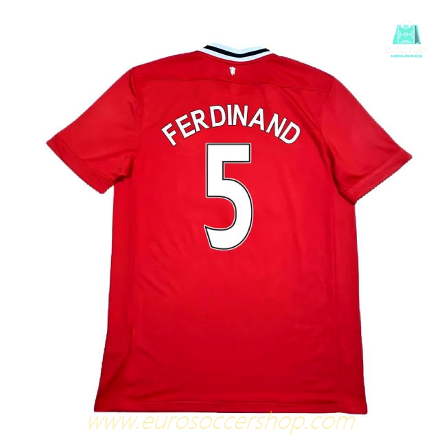 Manchester United 2011-12 Home Shirt ((Excellent) XL) (Ferdinand 5)
