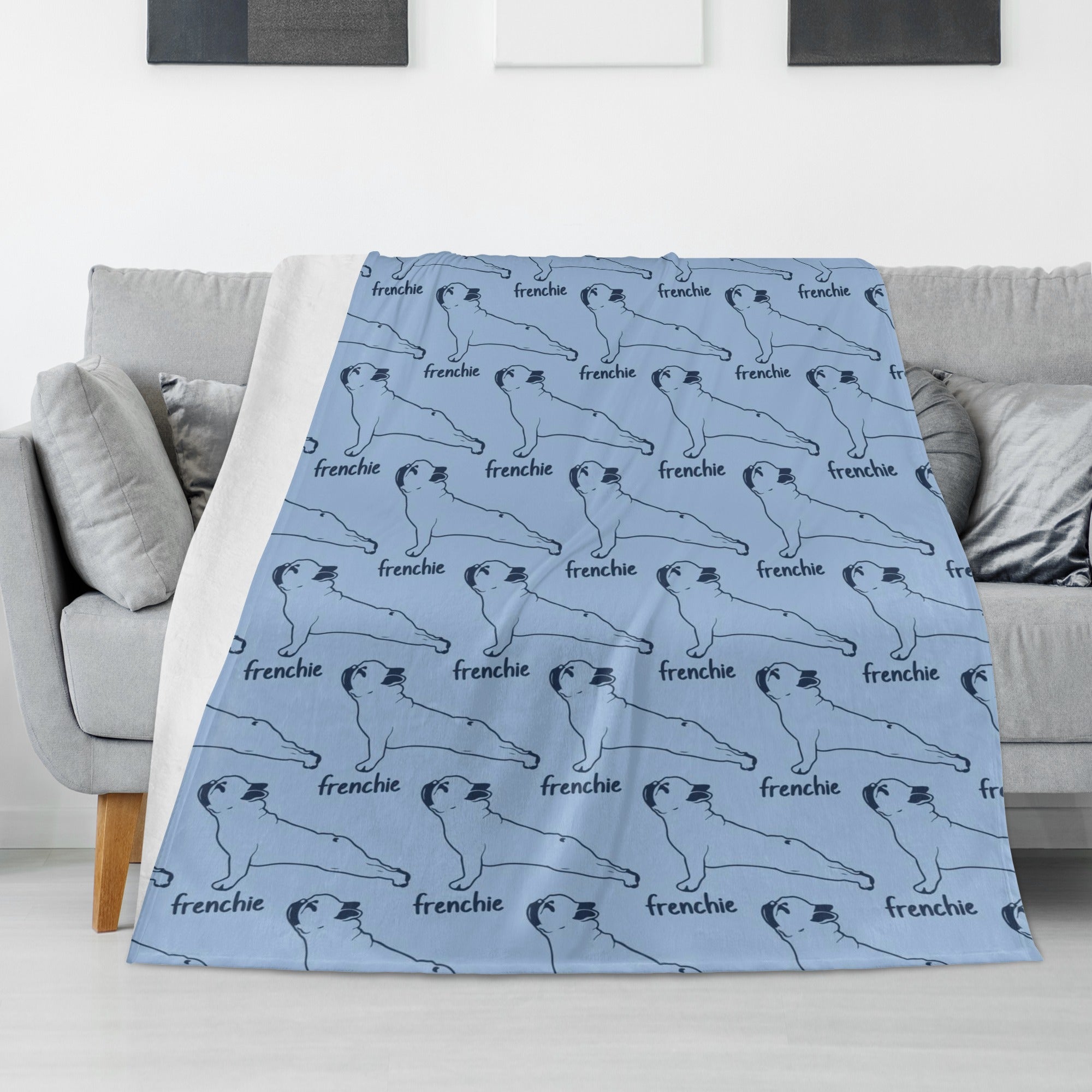 Minimal-Aesthetic Premium Fashion-Forward Bandit- Blanket for Dog Owners