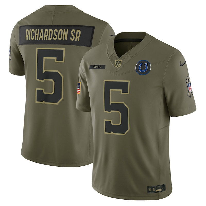 None Anthony Richardson Sr. IND Colts Stylish Professional Jersey
