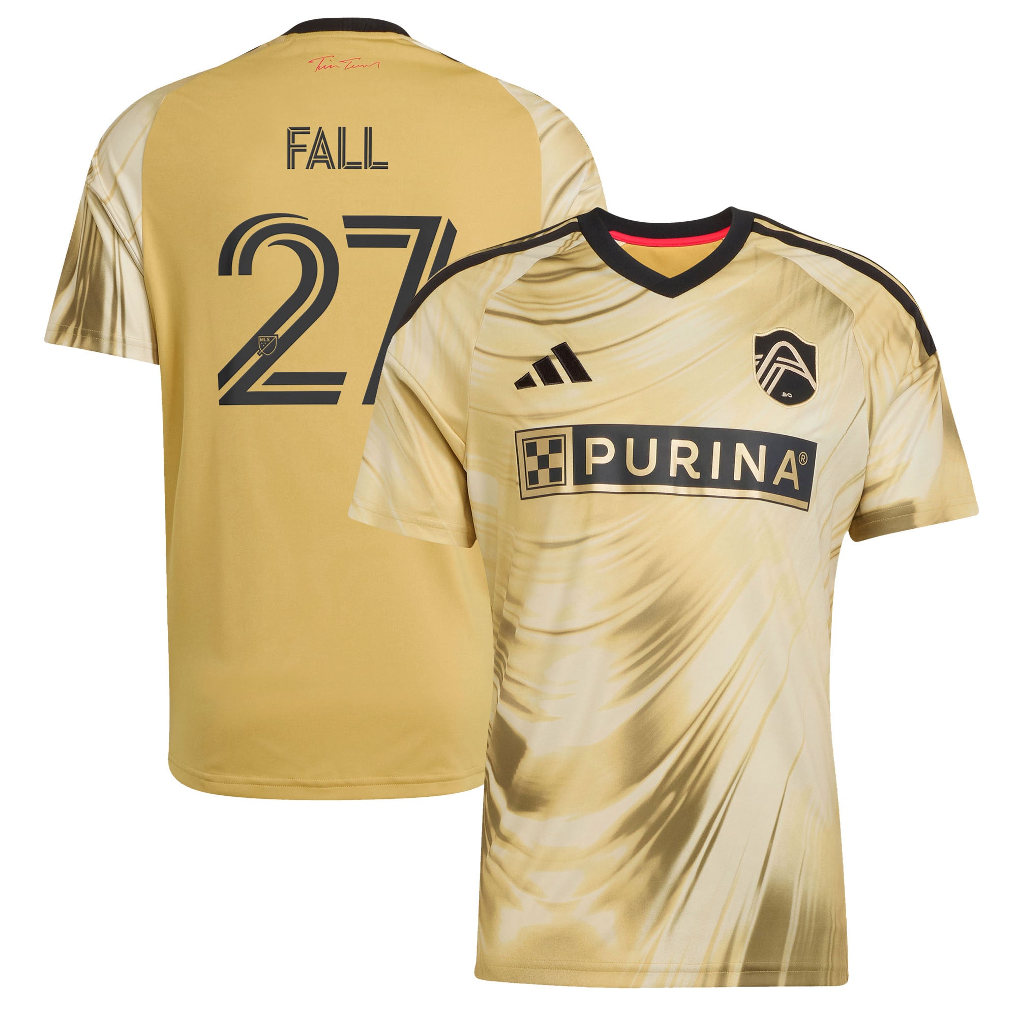 [LK] Women's Fallou Fall St. Louis CITY SC 2026 The Tina Turner Kit Replica Jersey - Yellow