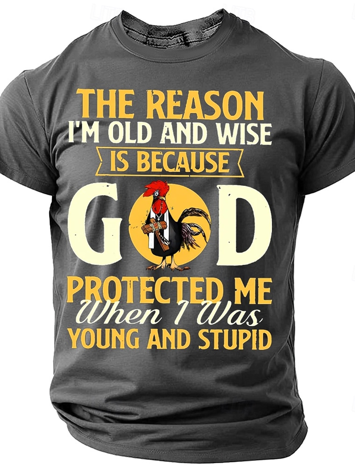 Men's Knight Templar Red Cross Sword Shield Crusader Medieval Christian Vintage Heroic Short Sleeve T-Shirt All Over Print Casual Fit Streetwear Daily Wear Designer Clothing Apparel S M L XL XXL XXXL