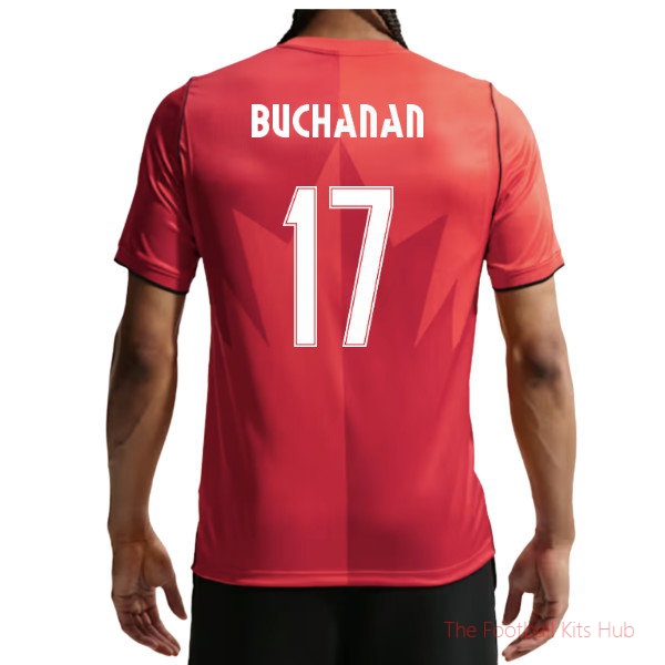 Matchday Premium Canada 2026-2027 Home Shirt (Buchanan 17)