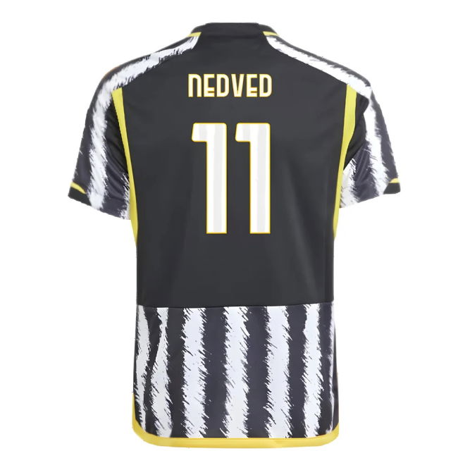 Authentic Bianconeri Home Uniform Nedved 1 #1 Latest Season (v2)