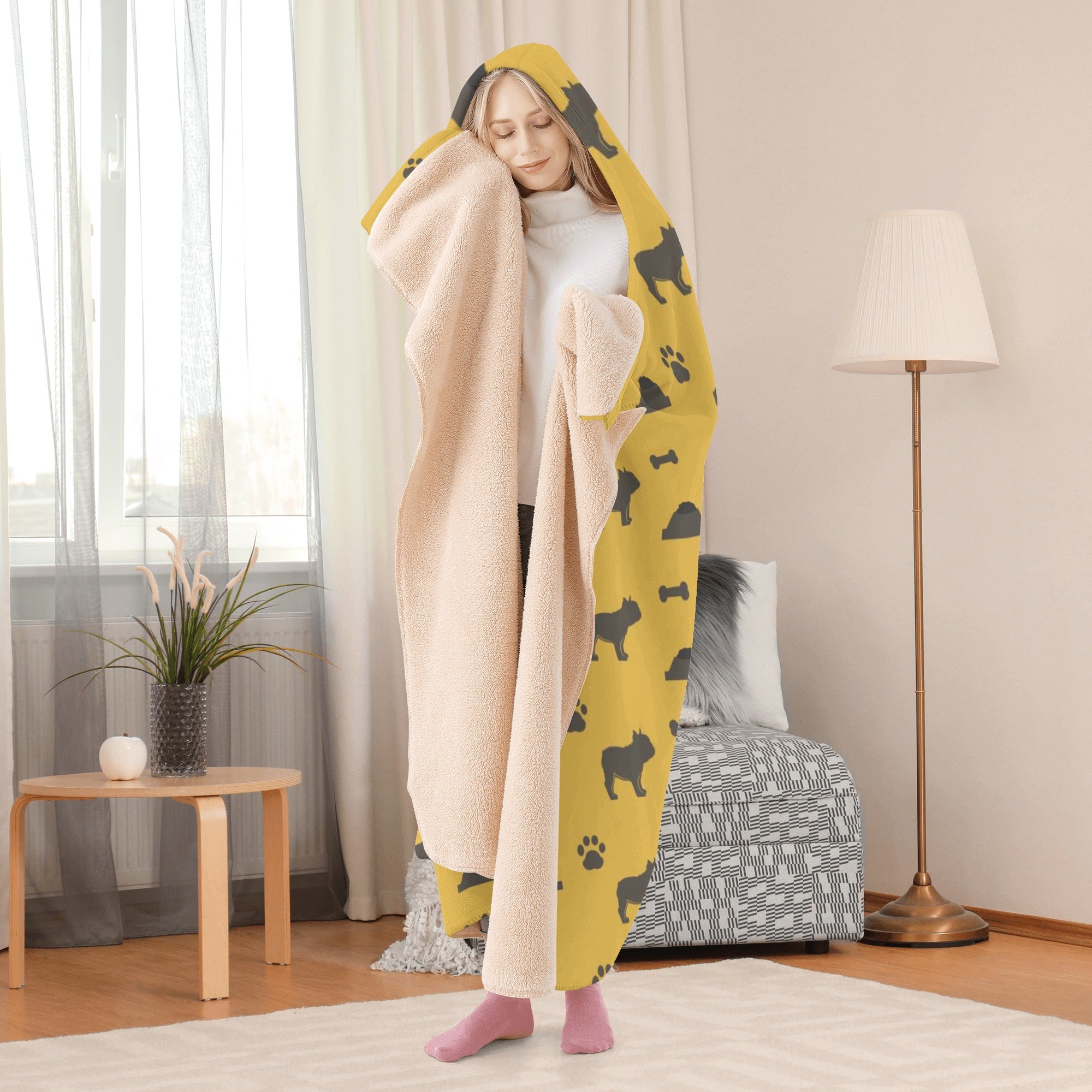 Dior - Comfy Hooded Blanket Casual Wear | Durable Build