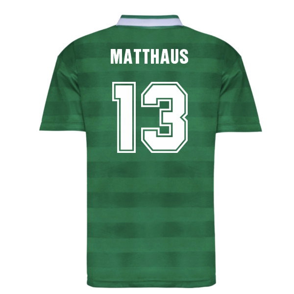 [DDJ] 1984 West Germany Away Retro Shirt (Matthaus 13)