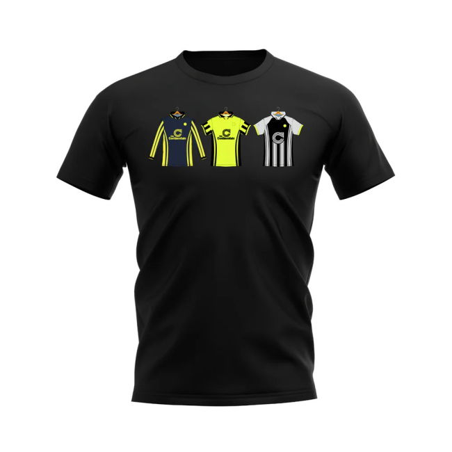 1996-1997 Shirt by Dortmund Retro T-shirt (Adult