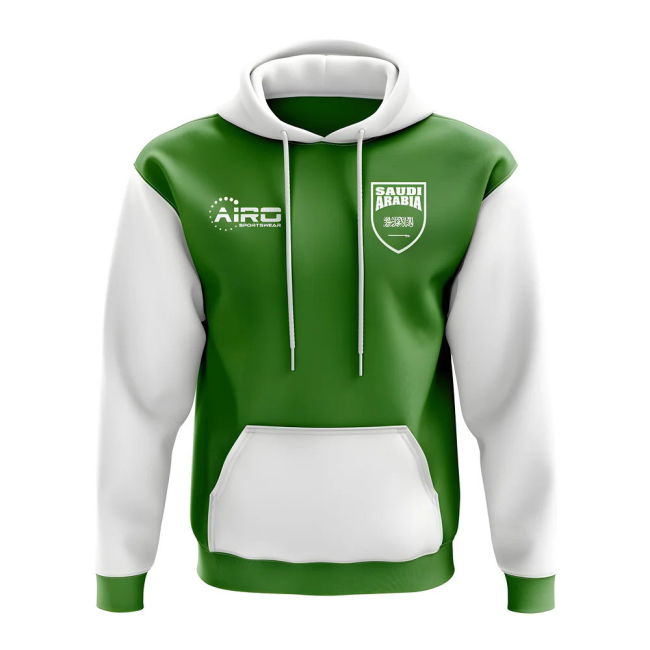 Climate-Control Saudi Arabia Concept Country Football Hoody (Green)