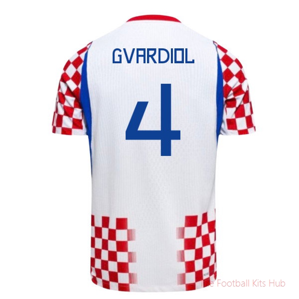 2026-2027 Croatia Aero-Fit Authentic Match Home Shirt (Gvardiol 4)