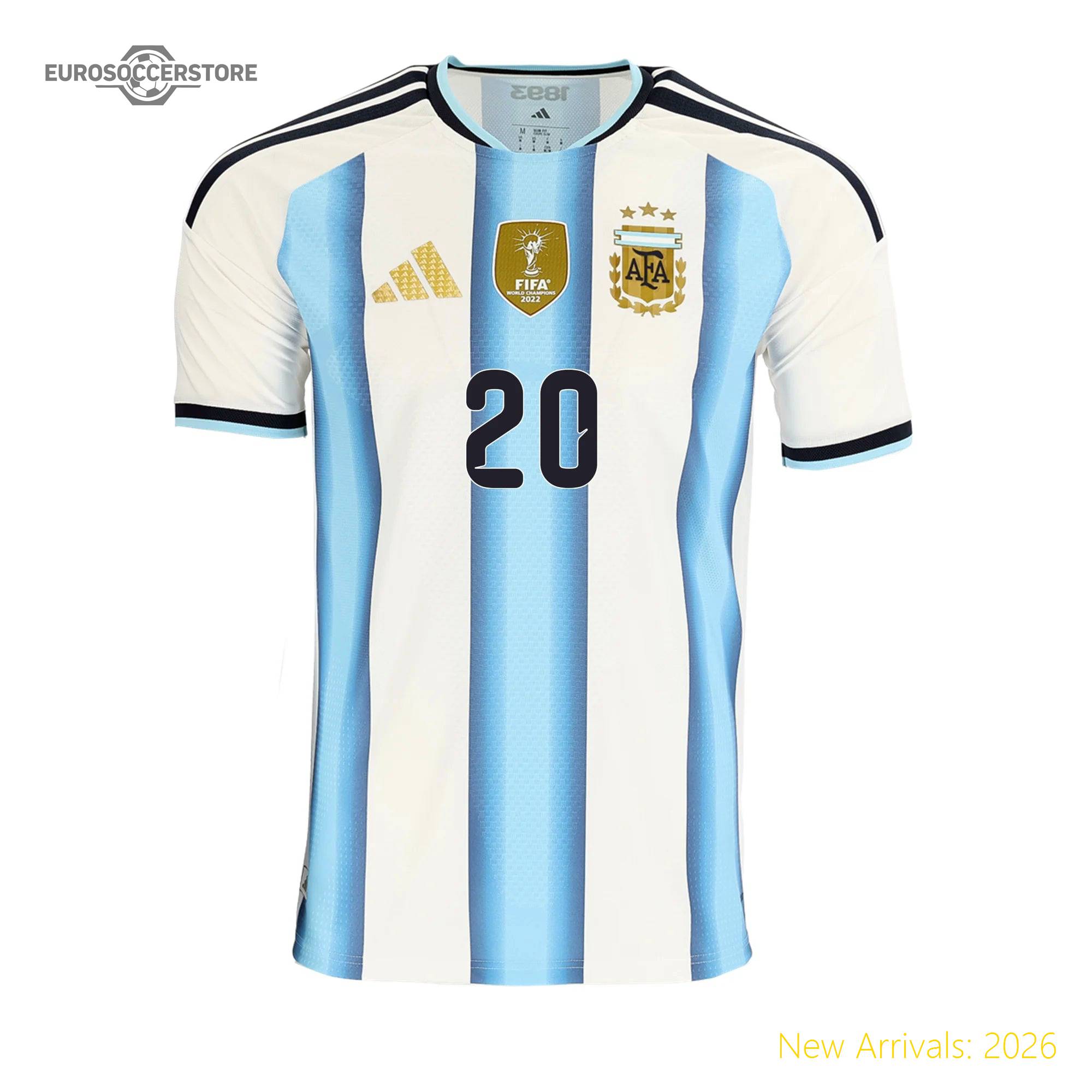 Officially Licensed Eye-catching Men Arg Team Home Premium Jersey 2026