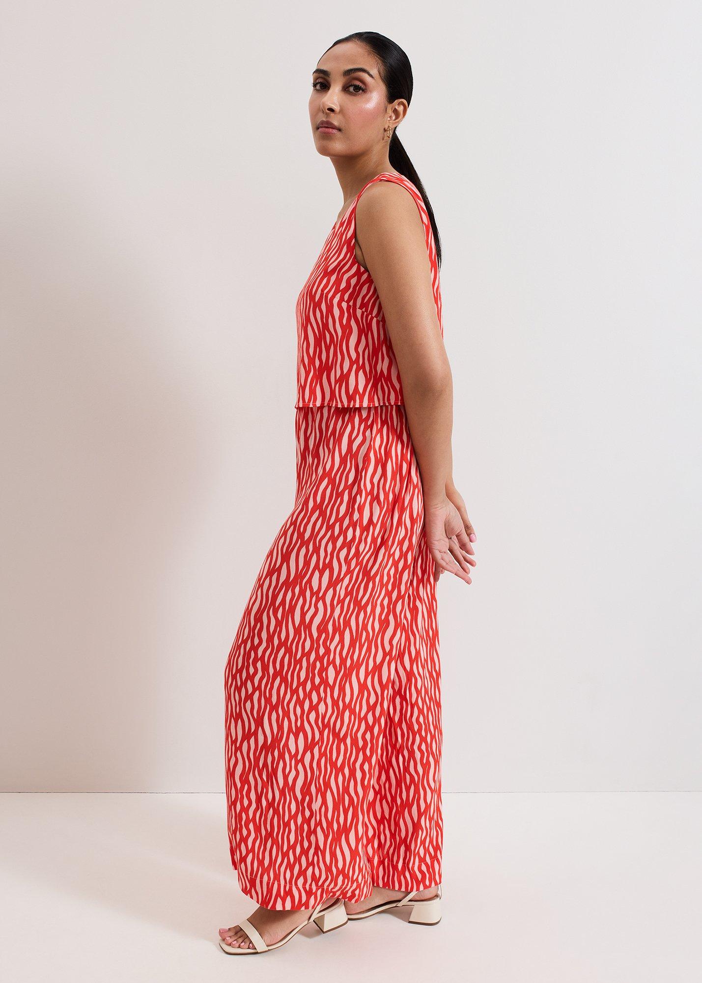 Petite Loren Scallop Edge Jumpsuit