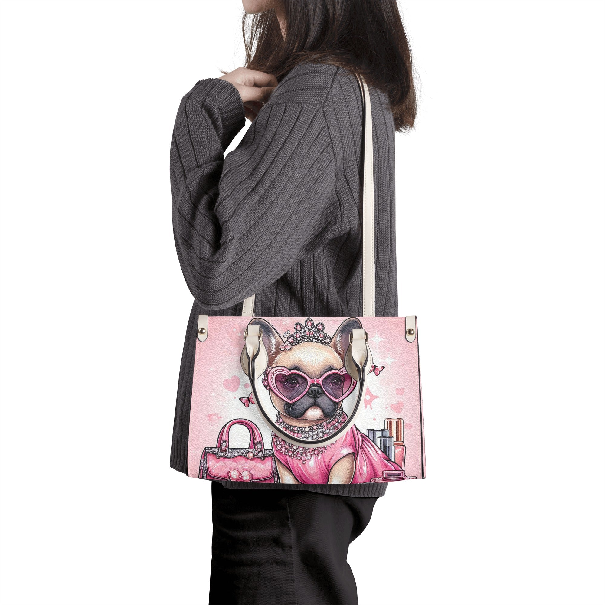 Kona - Frenchie Luxury Women Handbag For Frenchie Pups | Vet-recommended