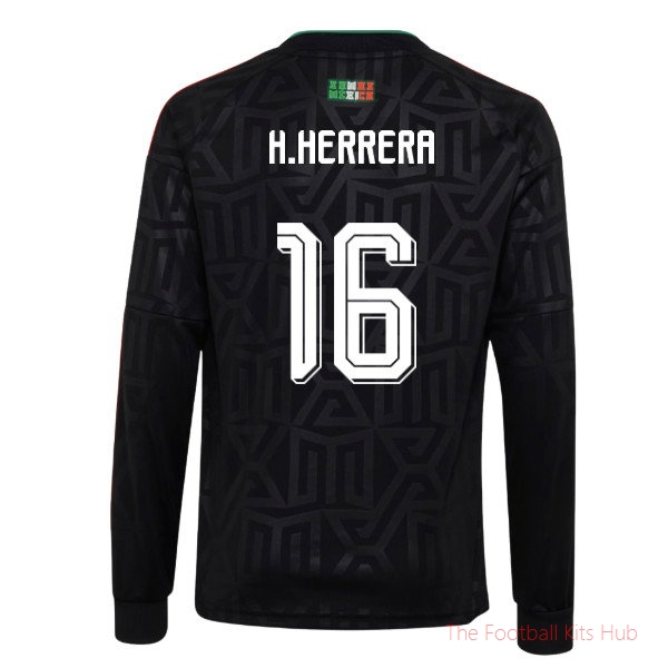 2026-2027 Mexico Third Long Sleeves Shirt (Kids) (H.Herrera 16)