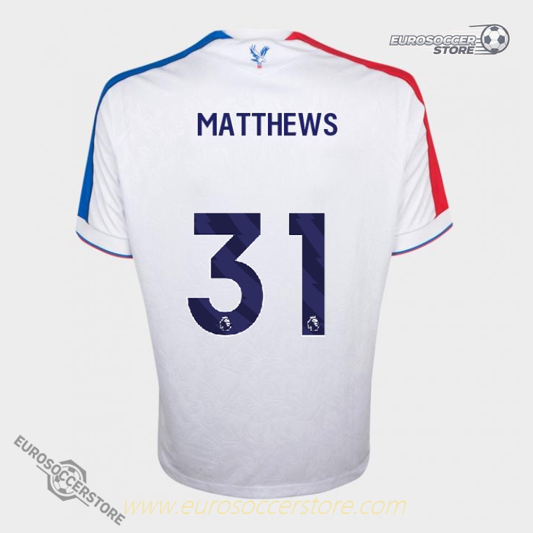 Crystal Palace 25-26 Third Eagle White Jersey - MATTHEWS 31
