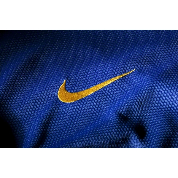 Official Lightweight 1214 Brazil Blue Away Jersey Shirt Replica
