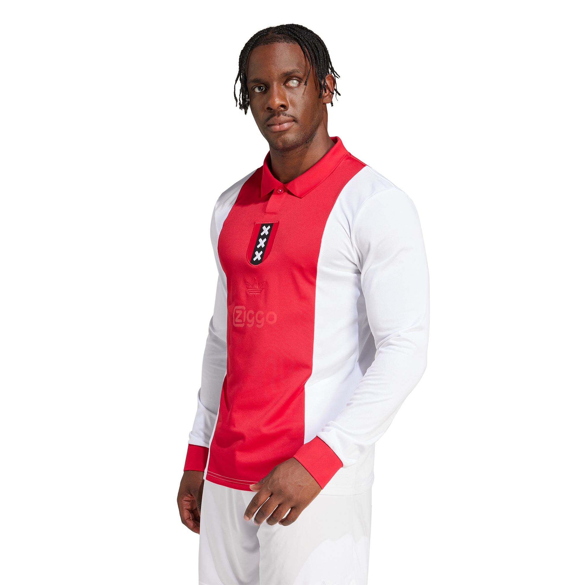 [SJH] Ajax Originals 125th Anniversary Replica Long Sleeve Jersey - White