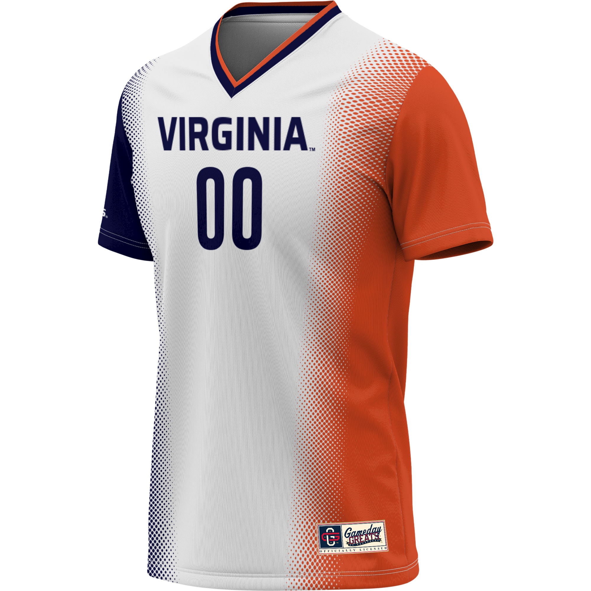 [JED] Virginia Cavaliers GameDay Greats Youth Lightweight Pick-A-Player NIL Women's Soccer Jersey - White