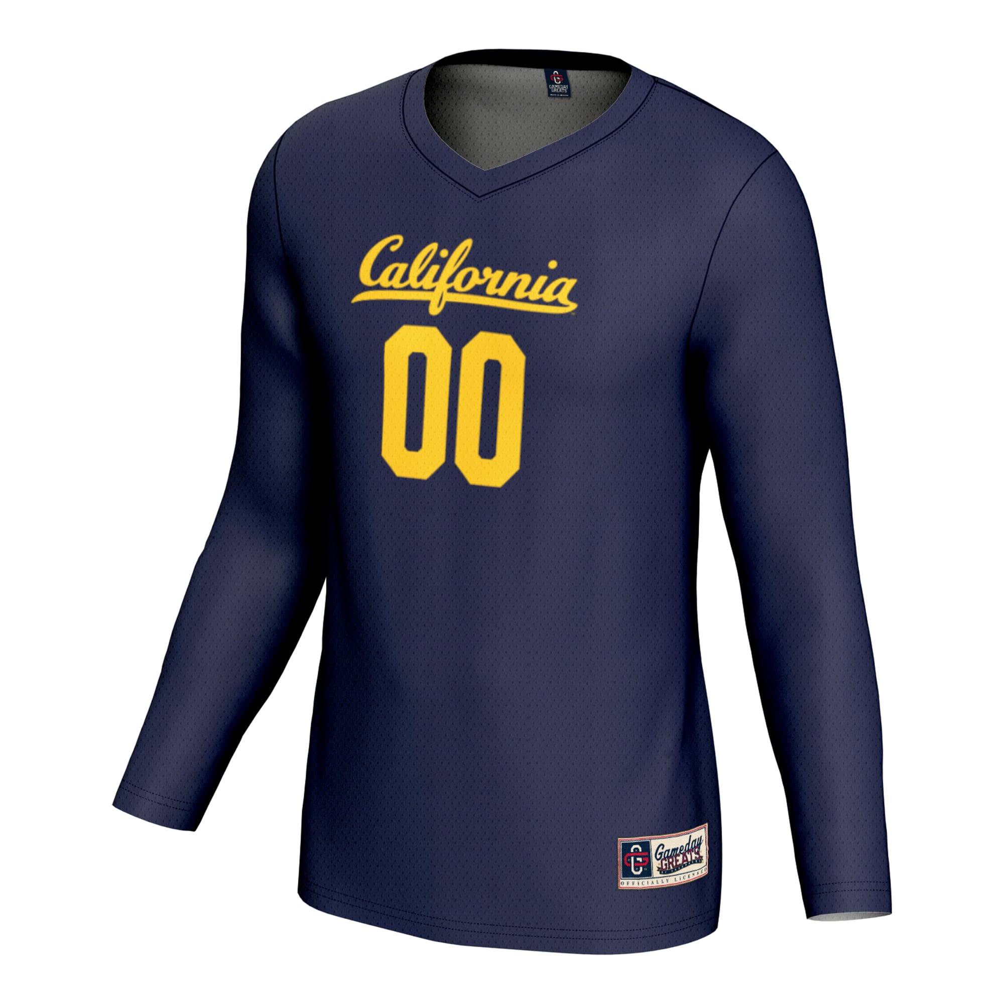 Cal Bears GameDay Greats Unisex NIL Pick-A-Player Lightweight Women's Volleyball Jersey - Navy
