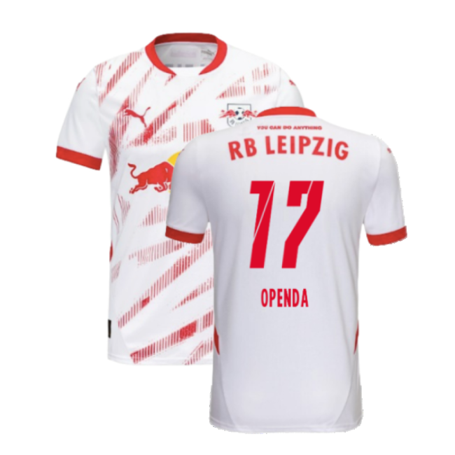 2024-2025 Red Bull Leipzig Home Shirt (openda 17) - Unbeatable Value
