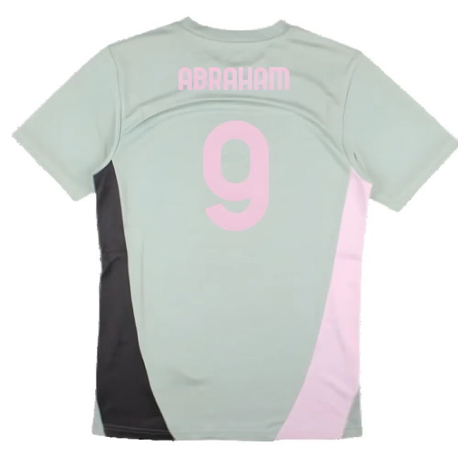 2024-2025 AC Milan Training Shirt (Green Fog) (Abraham 9)