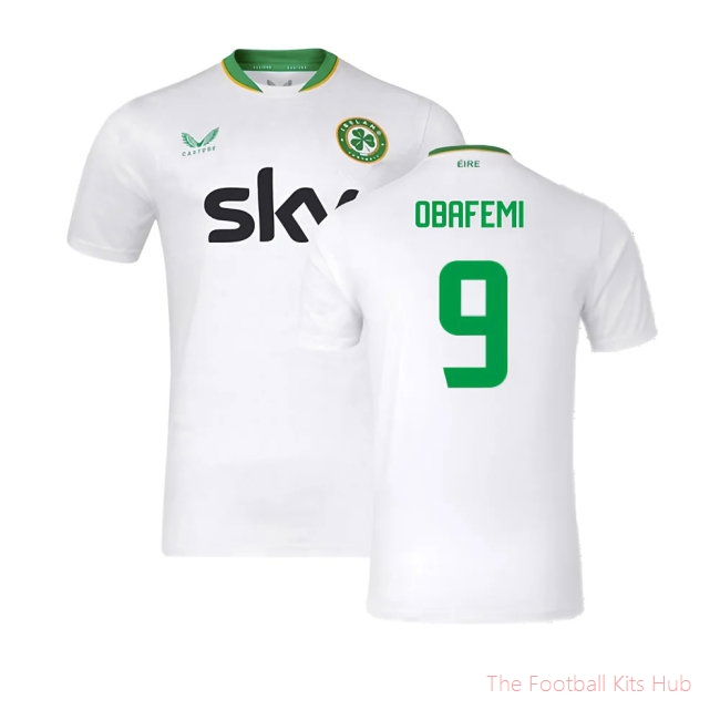 2024-2025 Republic of Ireland Away Shirt (Obafemi 9)