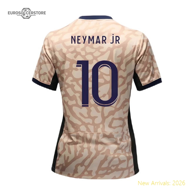 Official Performance 2023-2024 Psg 4Th Shirt (Neymar Jr 10)