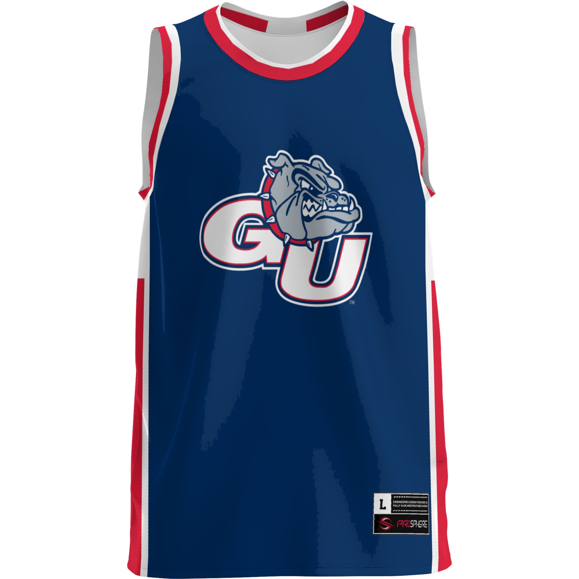 [DDG] Gonzaga Bulldogs GameDay Greats Lightweight Basketball Jersey - Blue