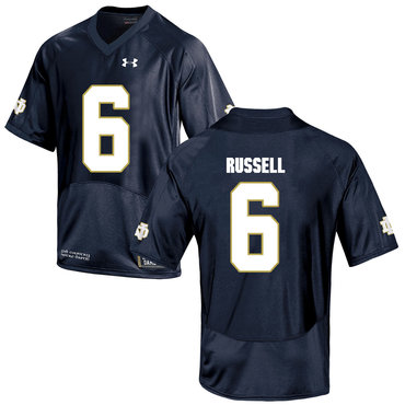 Men's ND Irish None #6 official Game 2024 embroidered Jersey