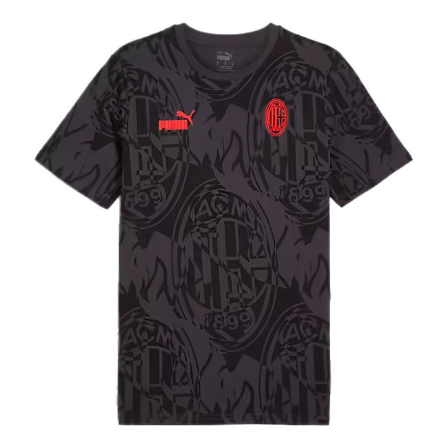 AC Milan ftblCulture AOP 2024-2025 T-Shirt - (Adult