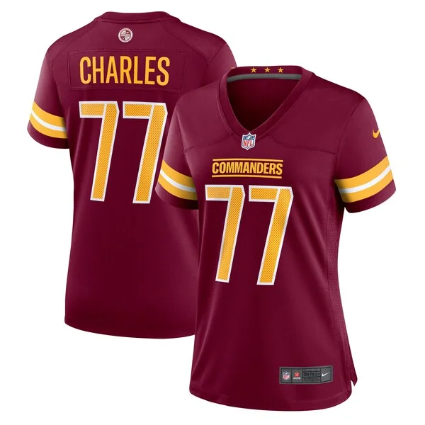 None Saahdiq Charles Game Jersey - Burgundy | NFL Player Jersey