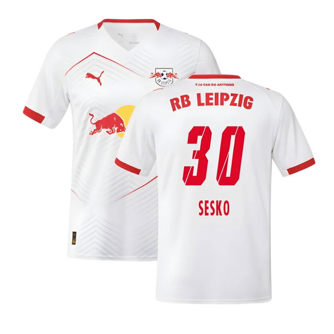 2025-2026 New Red Bull Leipzig Home Jersey