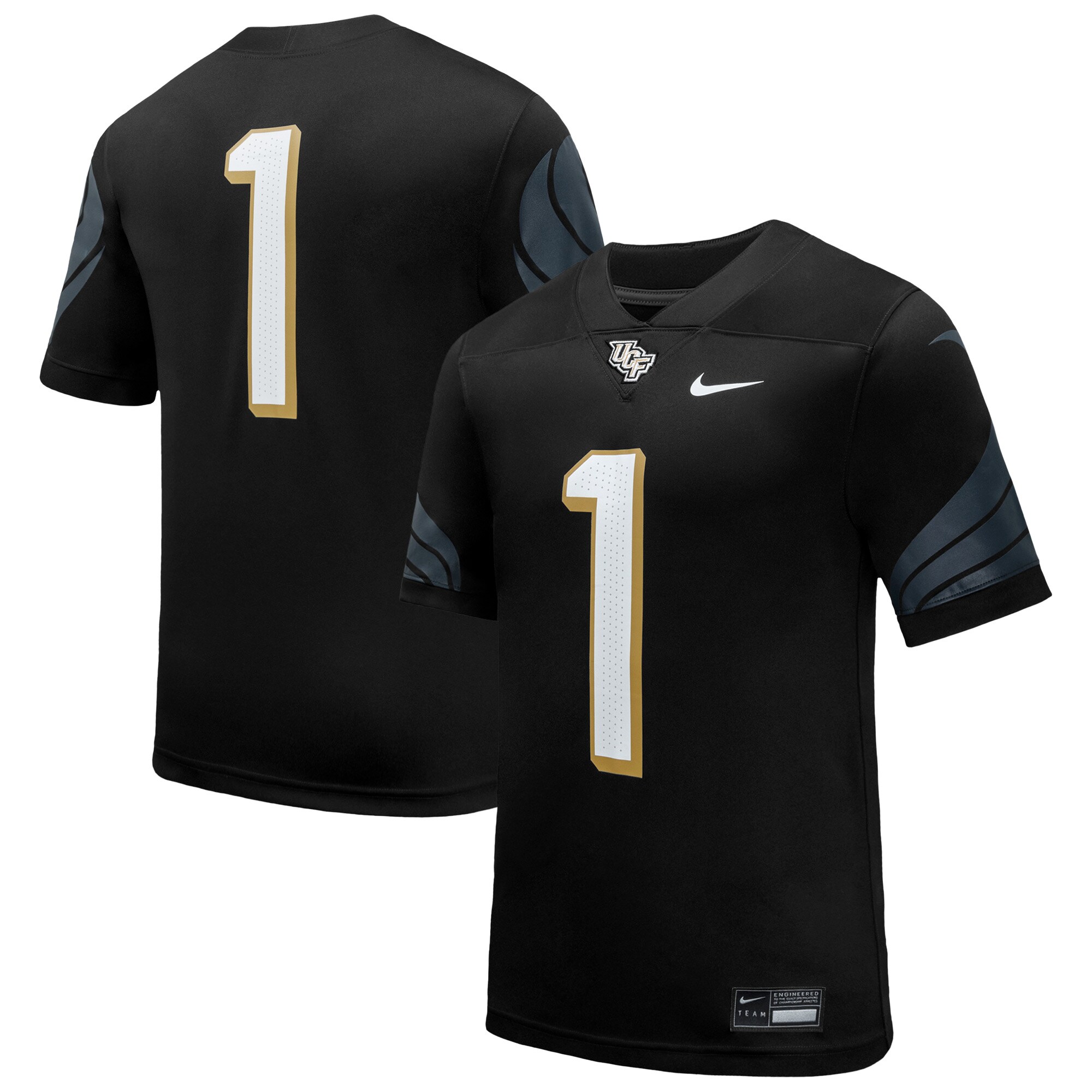 [DDG] UCF Knights Home Game Football Jersey - Black
