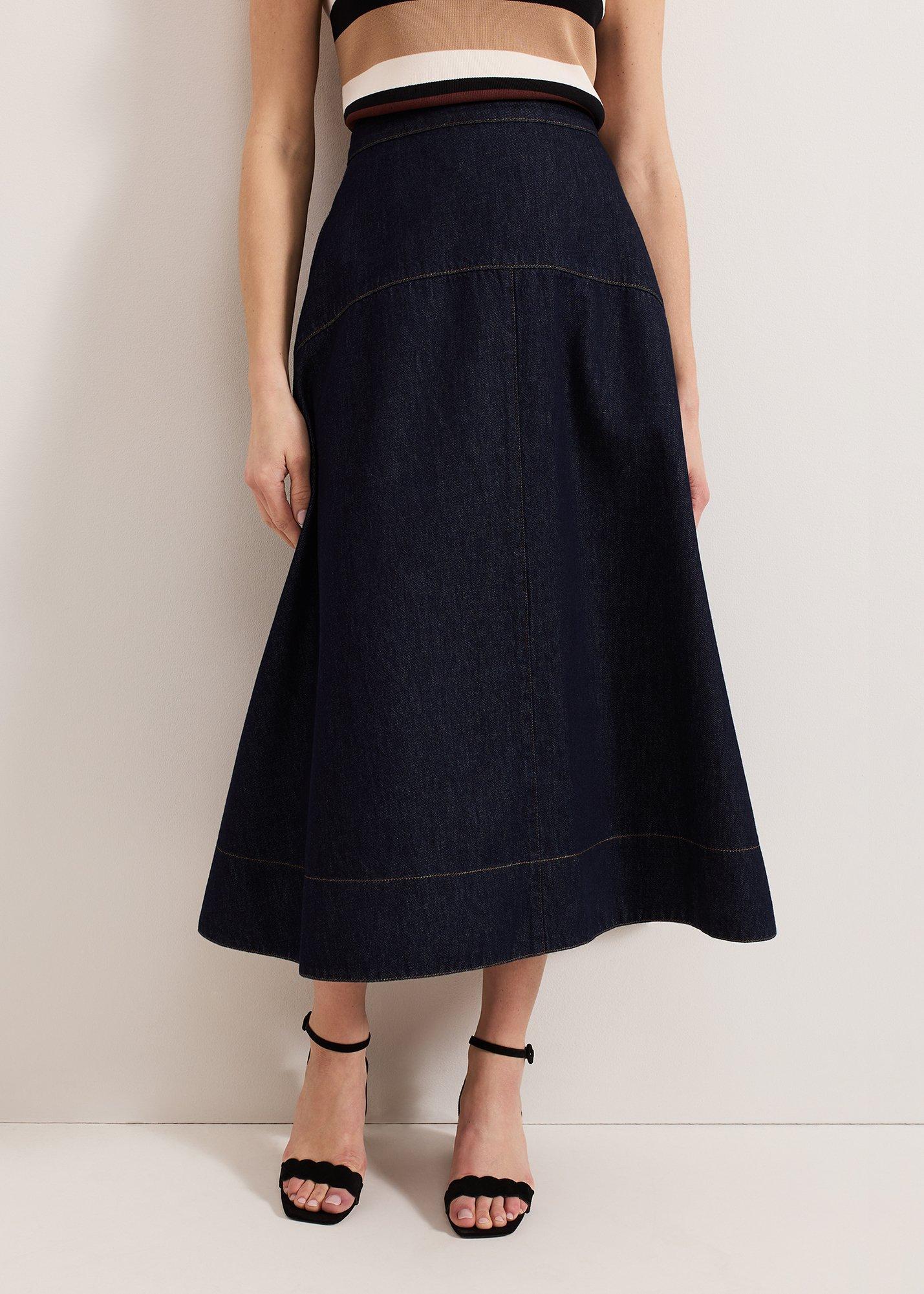 Mavis Denim Skirt