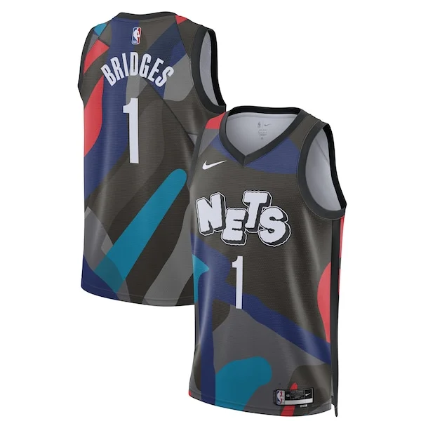 Mikal Bridges BKN Superior Basketball Jersey - Value Pack