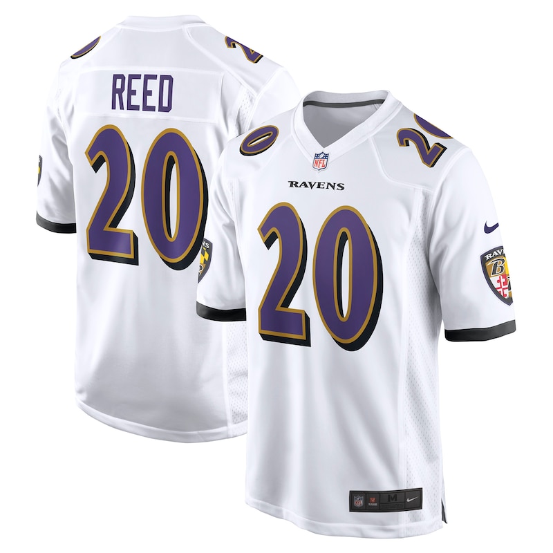 None Ed Reed Baltimore Ravens Iconic Authentic Jersey for NFL Fans