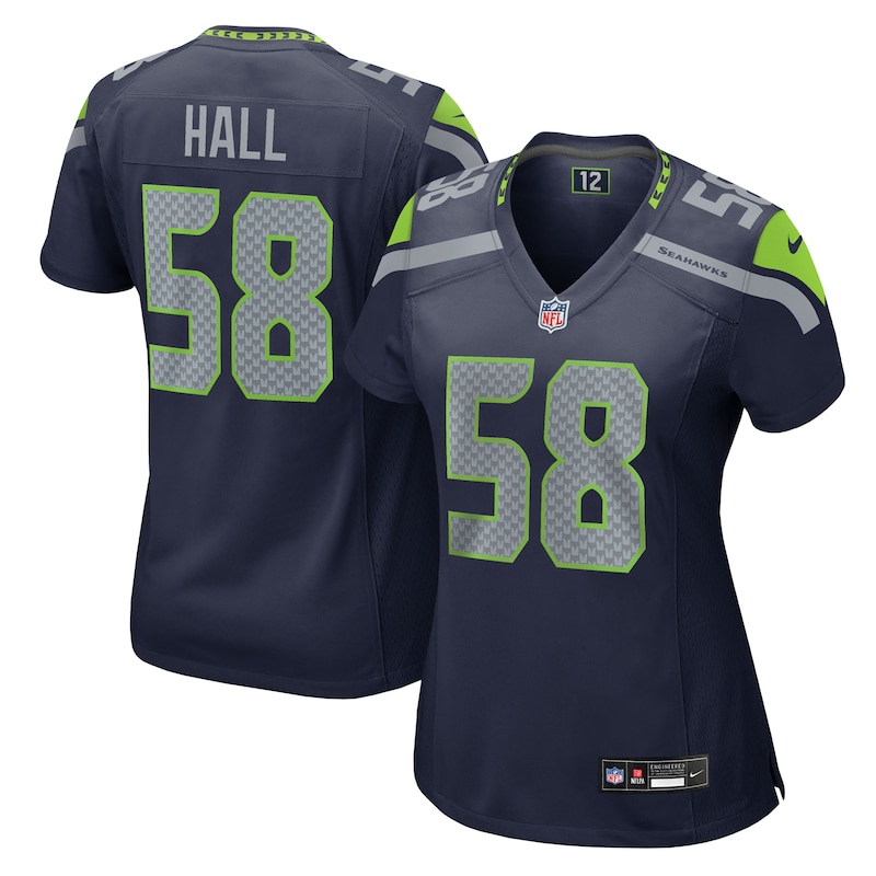 None Derick Hall SEA Seahawks Sleek Professional Jersey Game Day Wear