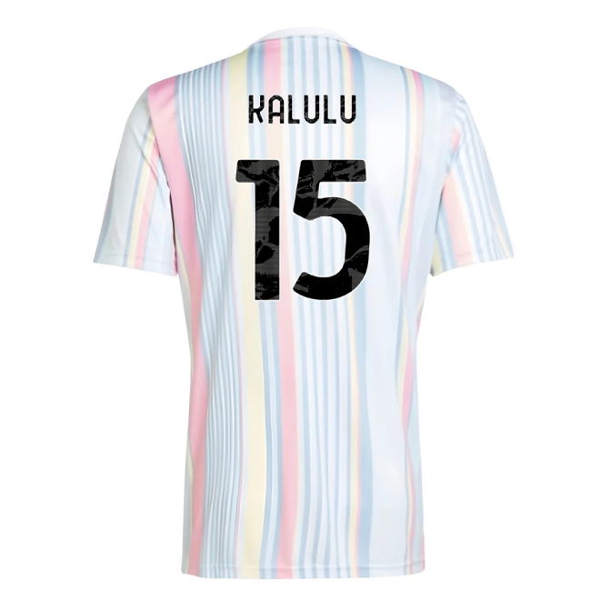 Official Bianconeri Workout Shirt K. 1 #5 2025-2026 Season (v5)
