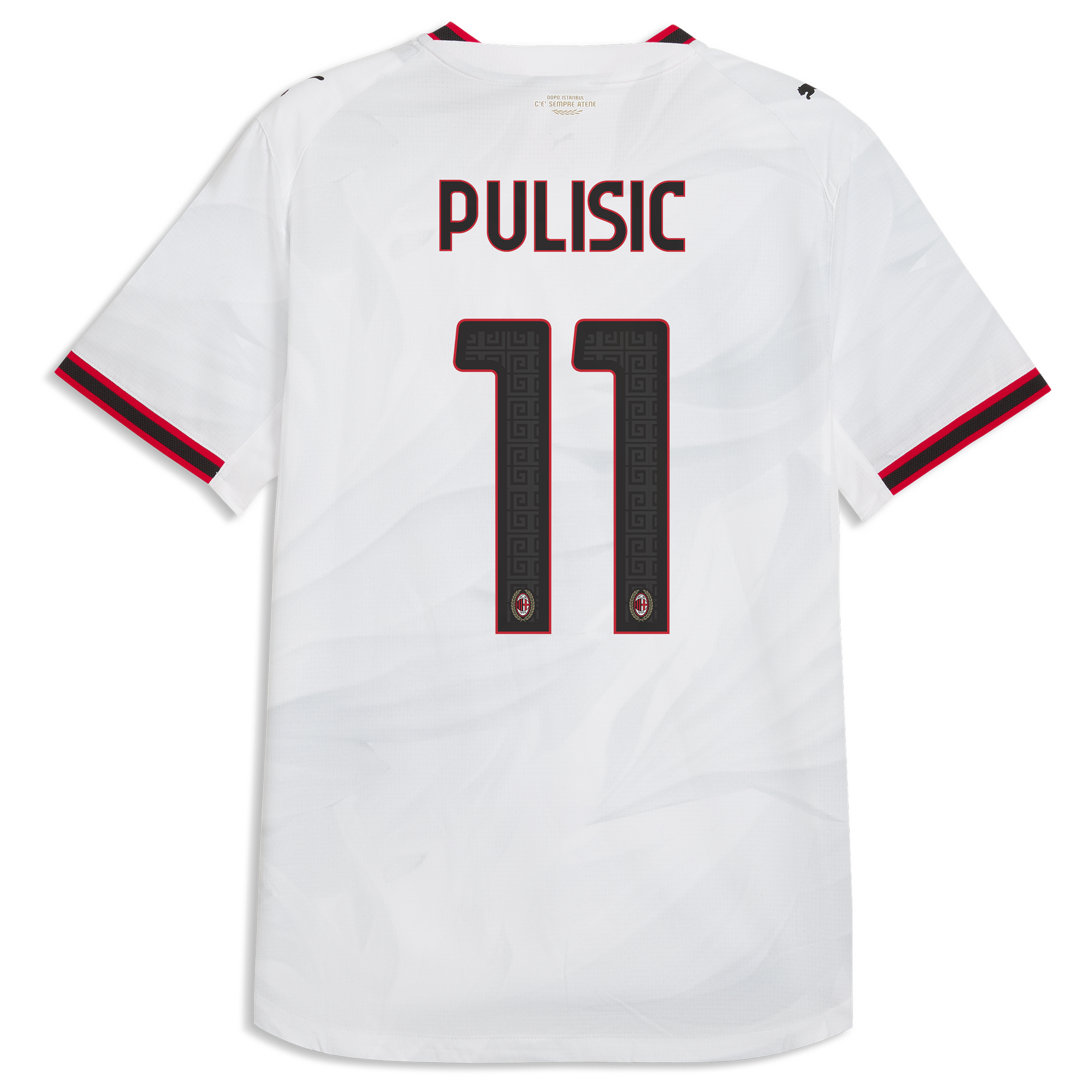 [JED] Christian Pulisic AC Milan 2026/27 Away On-Field Authentic Jersey - White