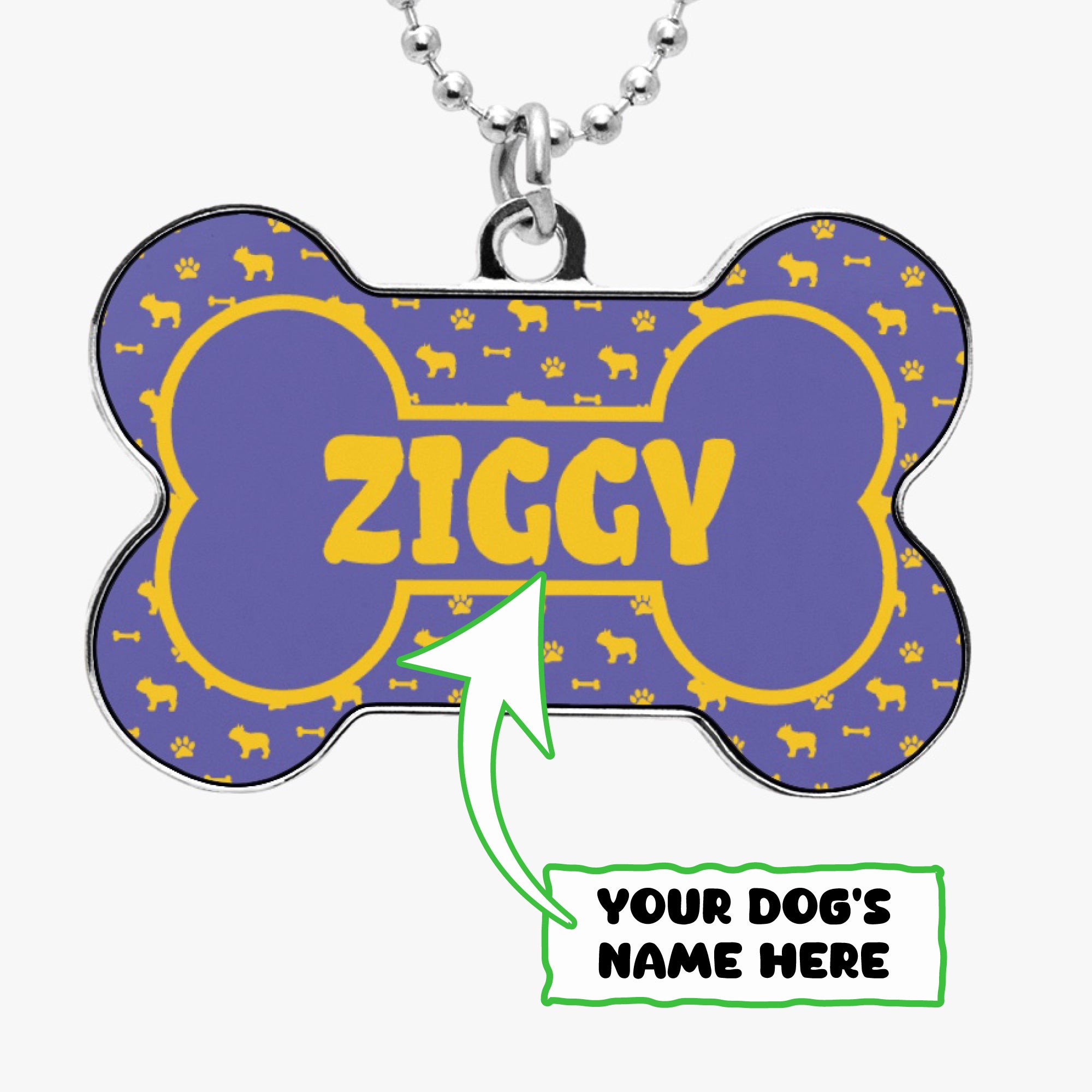 James - Necklace for frenchie moms