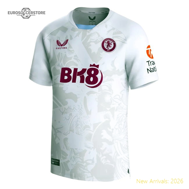 Authentic 2023-2024 Aston Villa Classic Away Shirt Lehmann 7