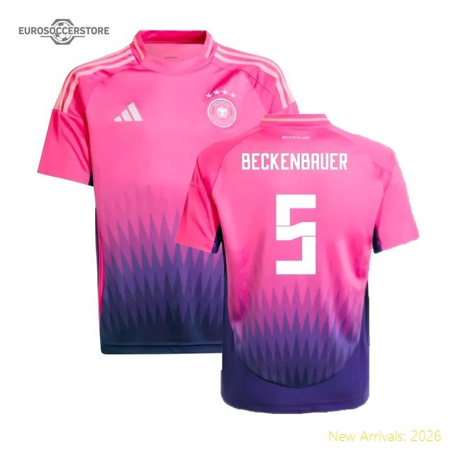 Elite Germany 2024-2025 Away Short Sleeve Jersey - Beckenbauer Captain