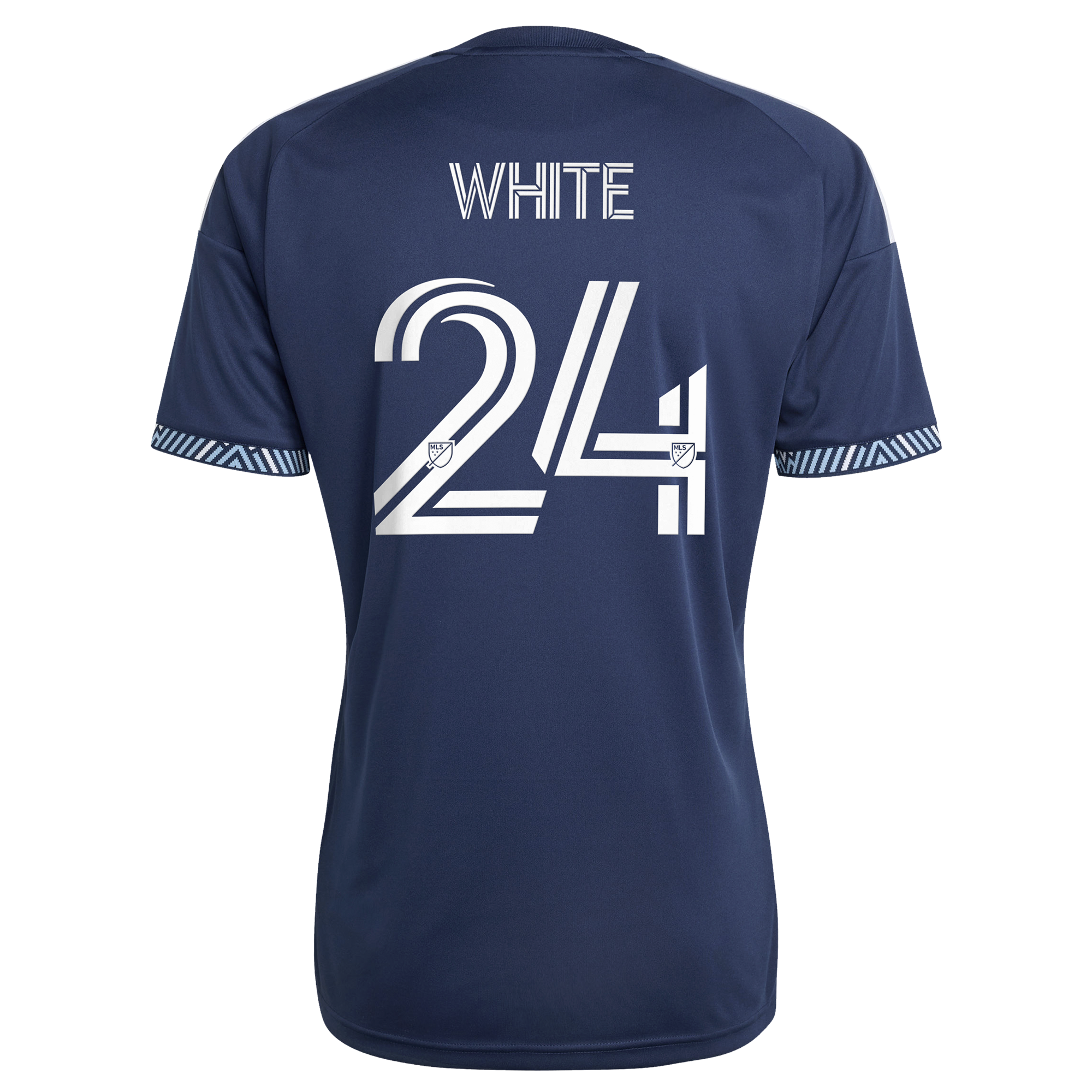 [SJH] Brian White Vancouver Whitecaps FC 2026 The Coastal Jersey Replica Jersey - Blue