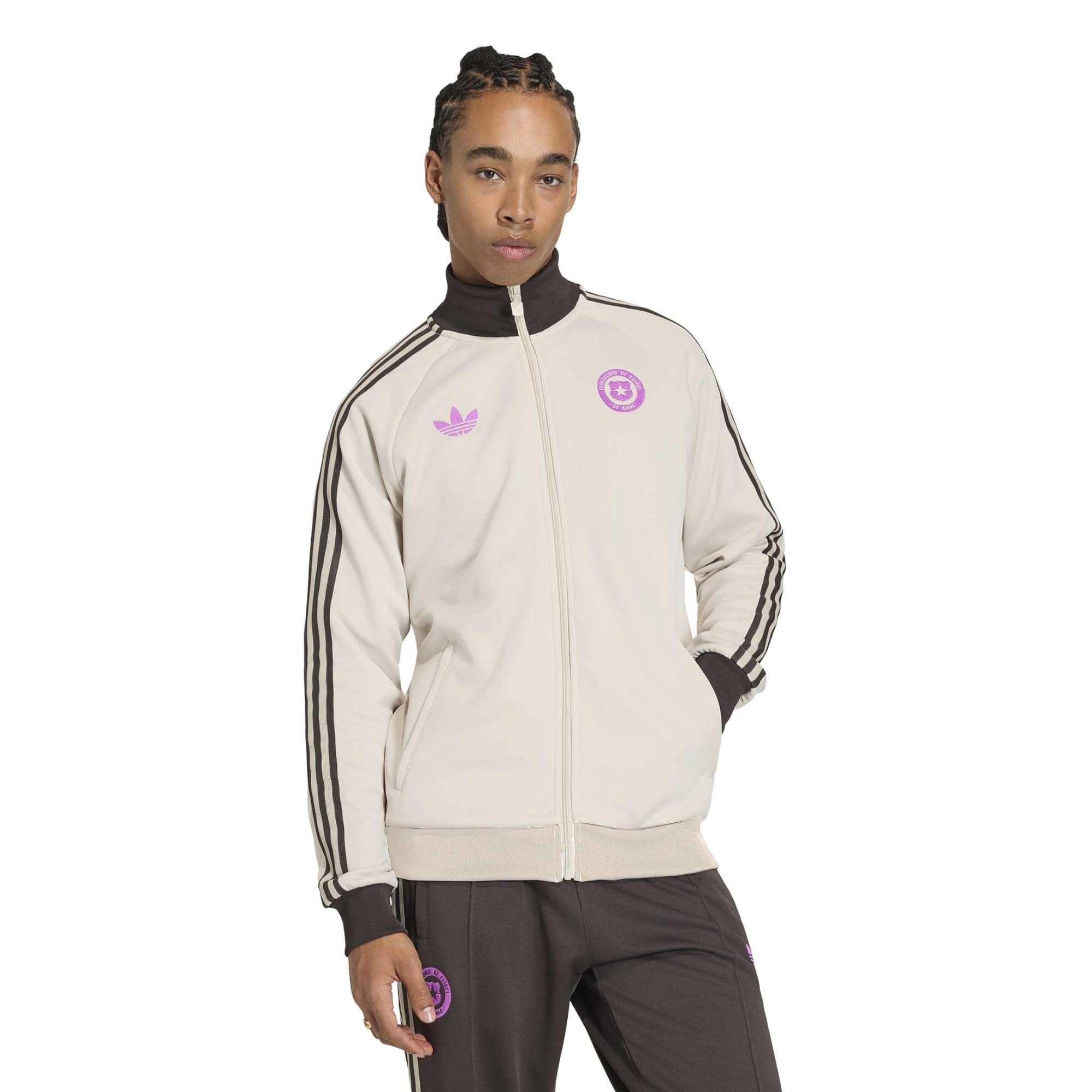 [SJH] Chile National Team Originals Full-Zip Track Jacket - Khaki