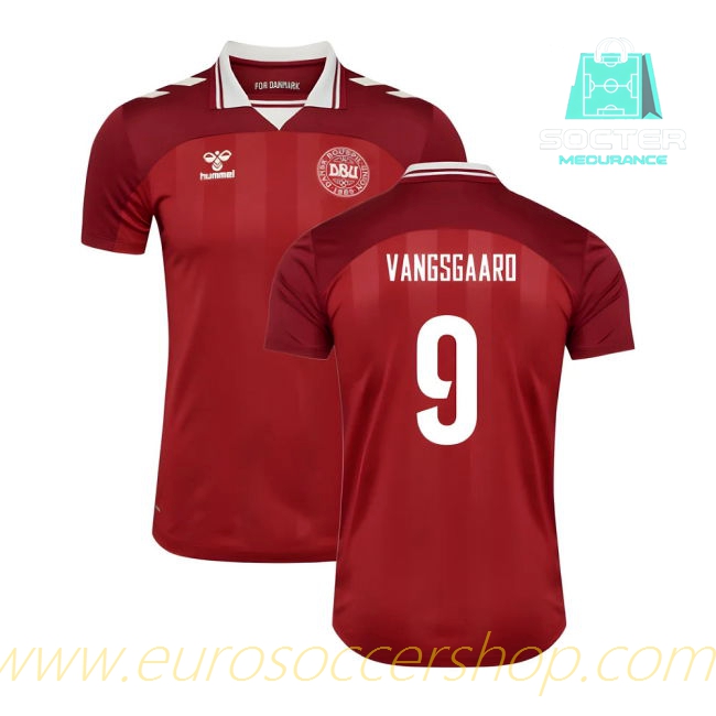 2025/26 Campaign Denmark Home Football Shirt Ladies (Vangsgaard 9)